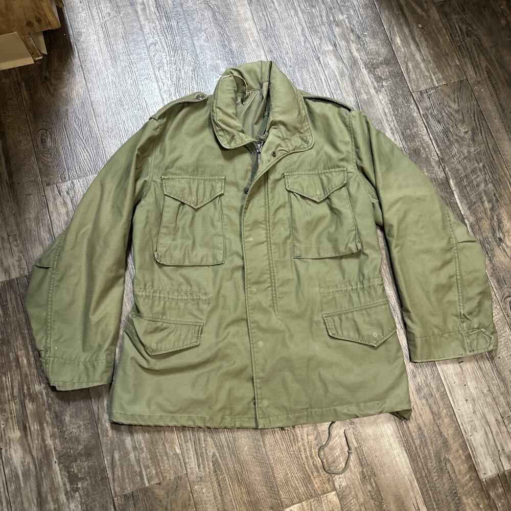 60s vintage U.S.Army M-65 field jacket size S 443663